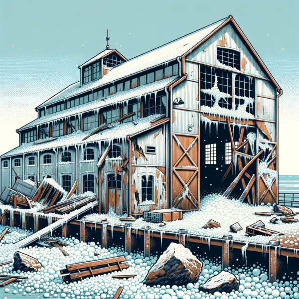 Constat des dégâts de grêle sur des locaux professionnels, commerciaux ou industriels à Biganos : Protégez vos investissements